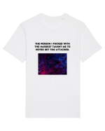 the person i fucked with the hardest... Tricou mânecă scurtă Unisex Rocker