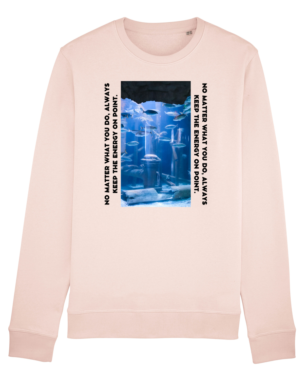 Bluză mânecă lungă Unisex Rise Candy Pink