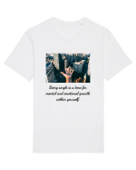 being single ... Tricou mânecă scurtă Unisex Rocker