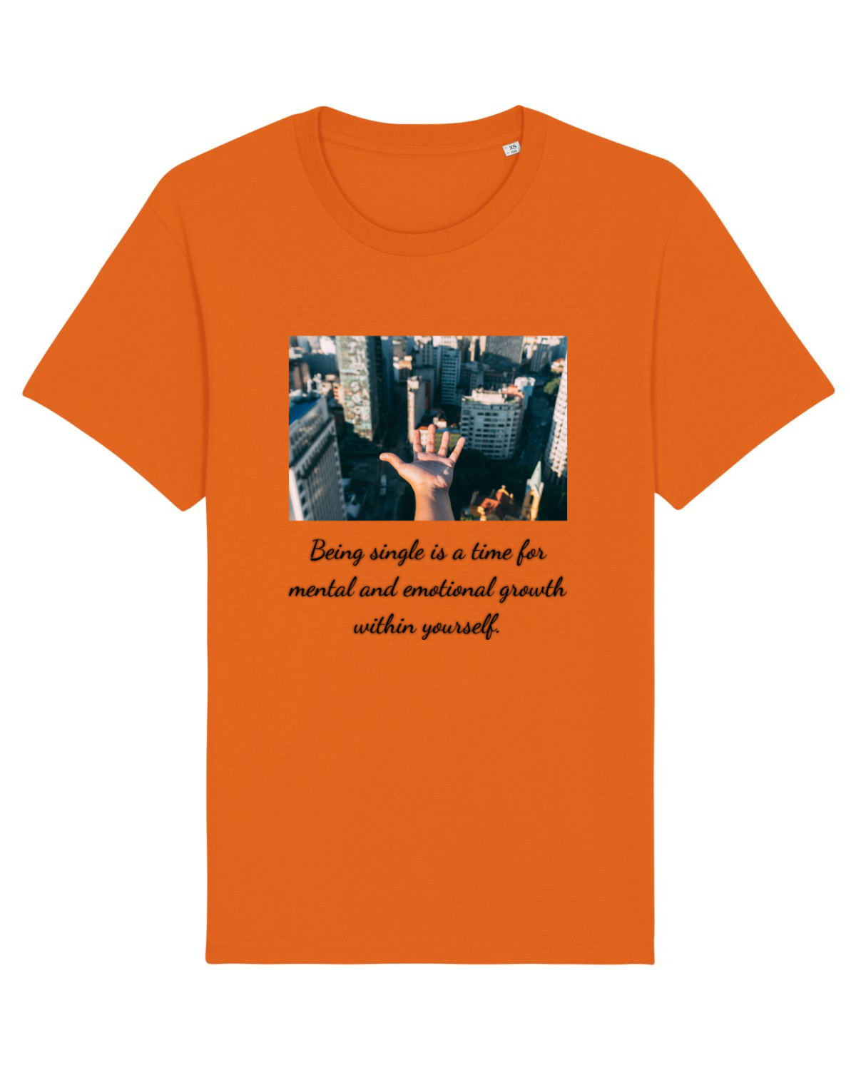Tricou mânecă scurtă Unisex Rocker Bright Orange
