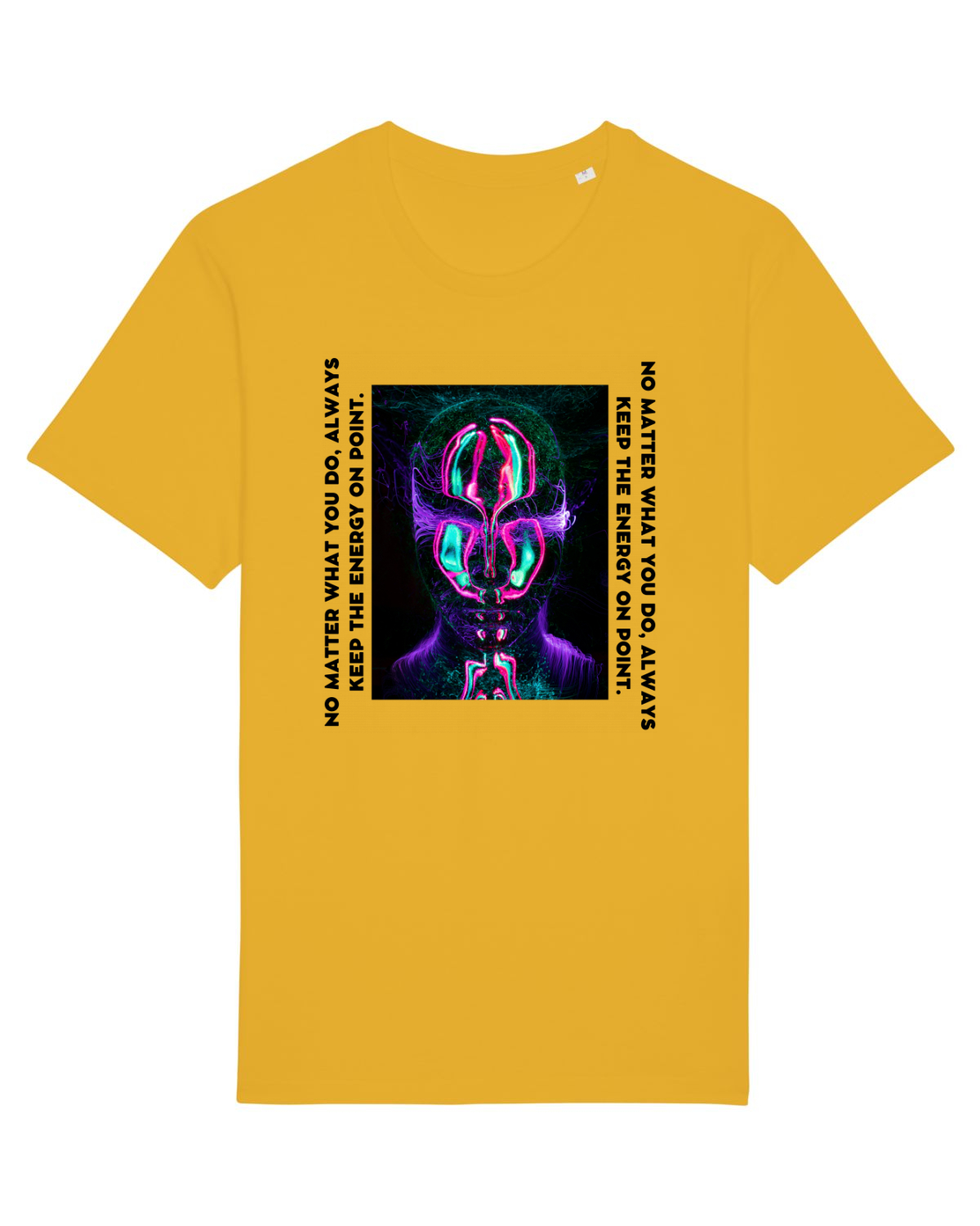Tricou mânecă scurtă Unisex Rocker Spectra Yellow