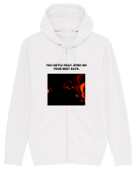 you gotta pray, even on your best days. Hanorac cu fermoar Unisex Connector