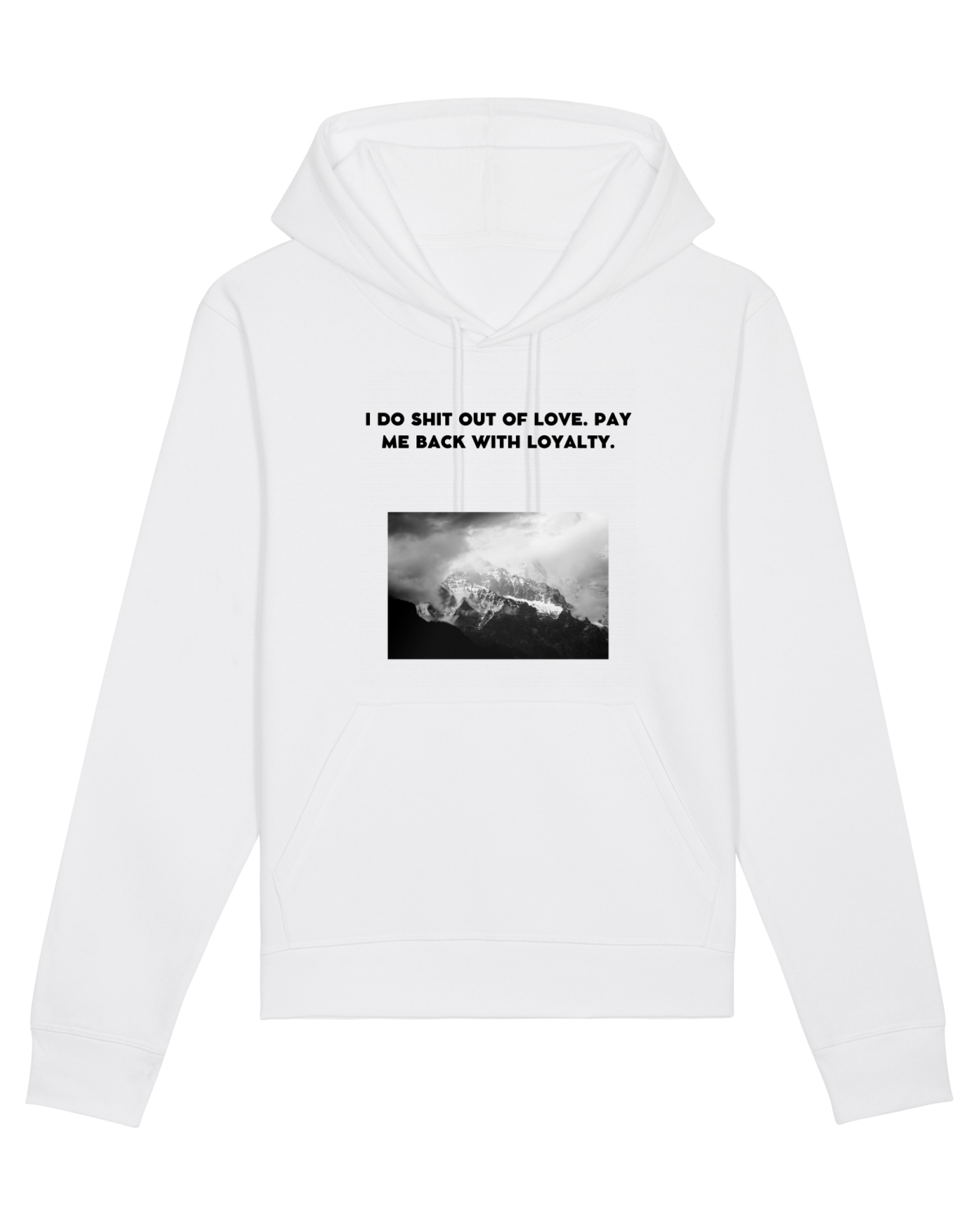 Hanorac Unisex Drummer White