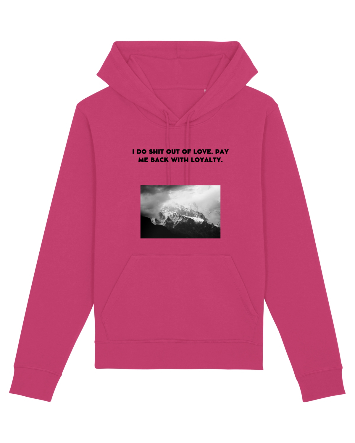 Hanorac Unisex Drummer Raspberry