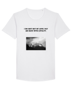 i do shit out of love... Tricou mânecă scurtă guler larg Bărbat Skater