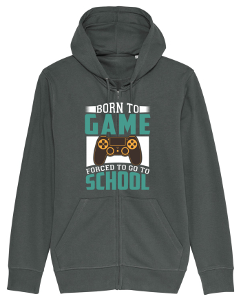 Born To Game Forced To Go To School Anthracite