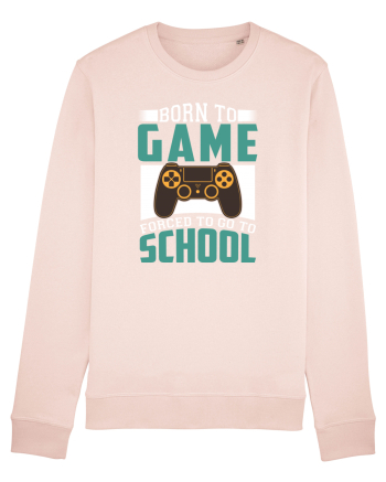 Born To Game Forced To Go To School Candy Pink