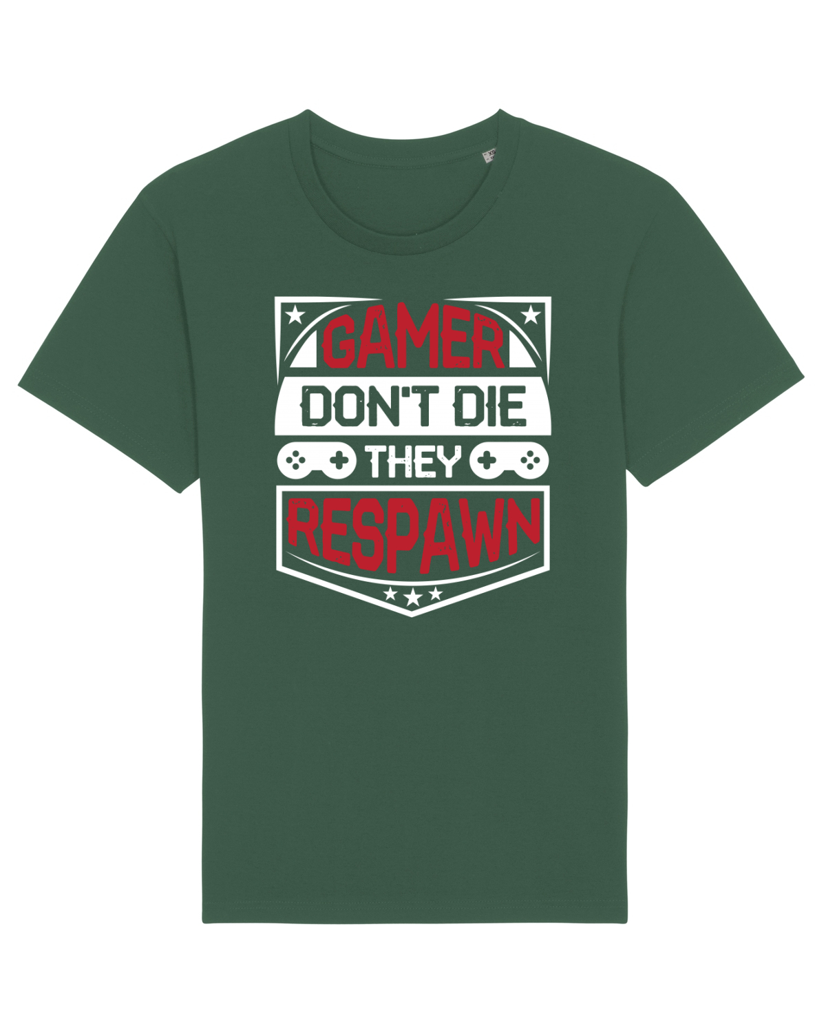 Tricou mânecă scurtă Unisex Rocker Bottle Green