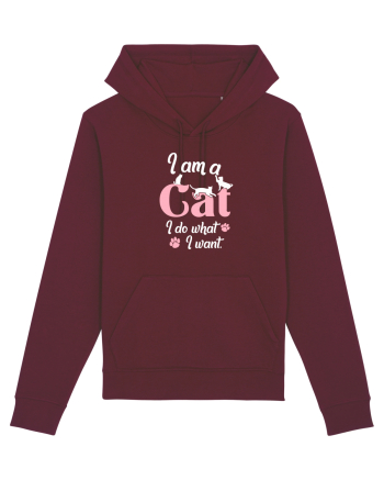 I am a CAT Burgundy