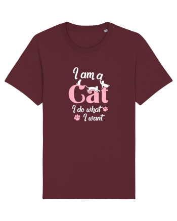 I am a CAT Burgundy