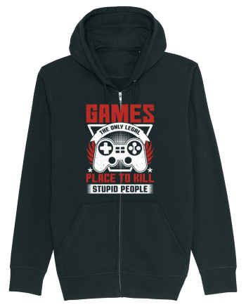 Games The Only Legal Place To Kill Stupid People Black