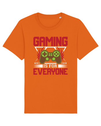 Gaming Is For Everyone Bright Orange