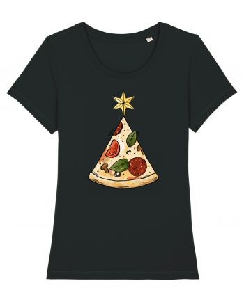 Christmas Pizza Black