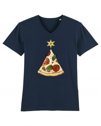 Christmas Pizza French Navy