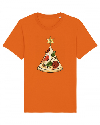 Christmas Pizza Bright Orange