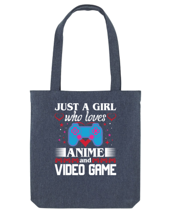Just A Girl Who Loves Anime And Games Midnight Blue