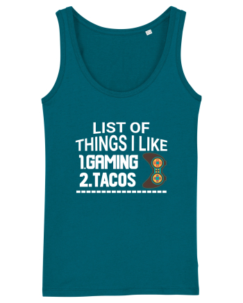 List Of Things I Like: Gaming, Tacos Ocean Depth