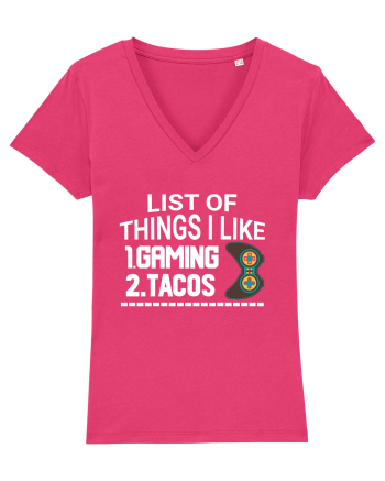 List Of Things I Like: Gaming, Tacos Raspberry