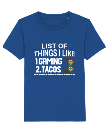 List Of Things I Like: Gaming, Tacos Majorelle Blue