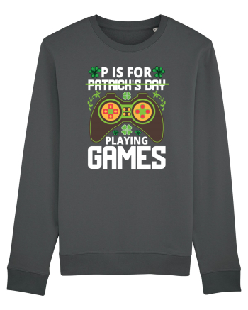 P is for Playing Games Anthracite