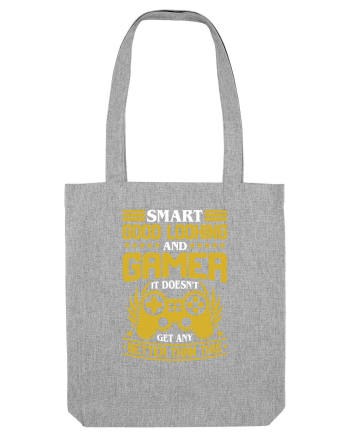 Smart Good Looking And Gamer It Doesn't Get Any Better Than This Heather Grey