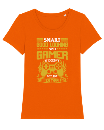 Smart Good Looking And Gamer It Doesn't Get Any Better Than This Bright Orange