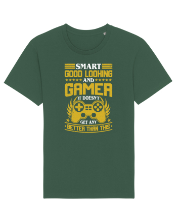 Smart Good Looking And Gamer It Doesn't Get Any Better Than This Bottle Green