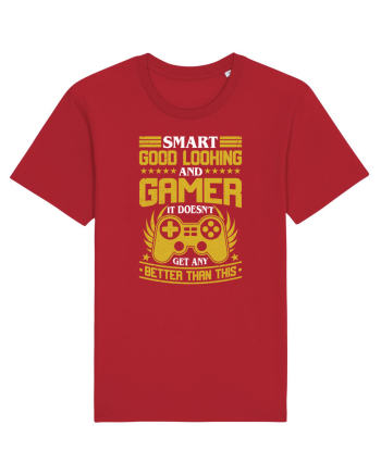 Smart Good Looking And Gamer It Doesn't Get Any Better Than This Red