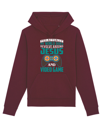 Yes Actually My World Does Revolve Around Jesus And Video Game Burgundy