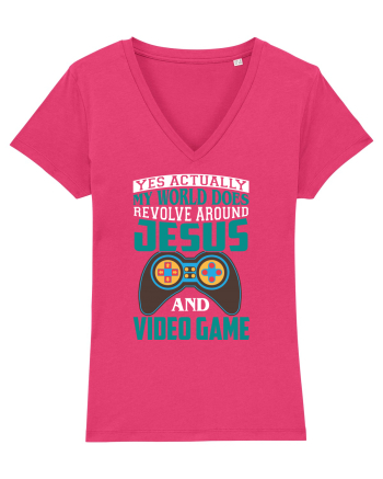Yes Actually My World Does Revolve Around Jesus And Video Game Raspberry