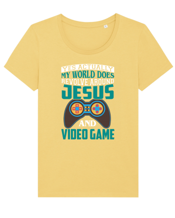 Yes Actually My World Does Revolve Around Jesus And Video Game Jojoba