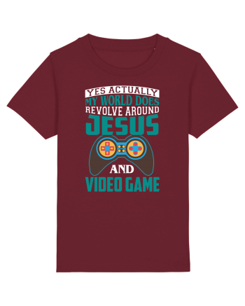 Yes Actually My World Does Revolve Around Jesus And Video Game Burgundy