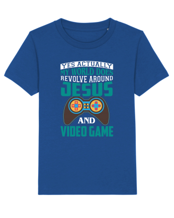 Yes Actually My World Does Revolve Around Jesus And Video Game Majorelle Blue