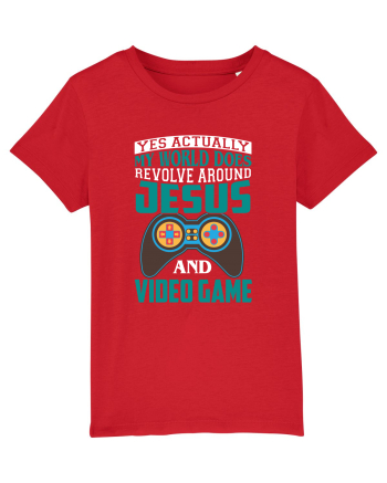 Yes Actually My World Does Revolve Around Jesus And Video Game Red