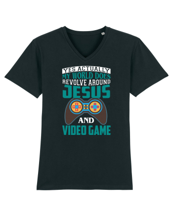 Yes Actually My World Does Revolve Around Jesus And Video Game Black