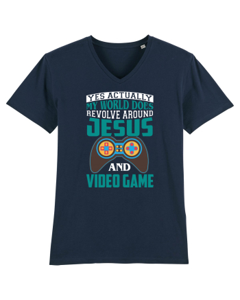 Yes Actually My World Does Revolve Around Jesus And Video Game French Navy