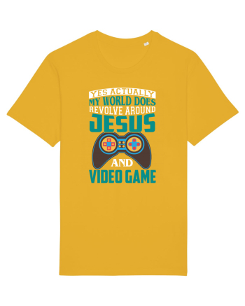 Yes Actually My World Does Revolve Around Jesus And Video Game Spectra Yellow
