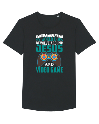Yes Actually My World Does Revolve Around Jesus And Video Game Black