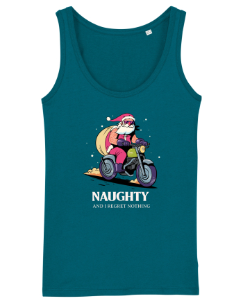Naughty and I regret nothing - Biker Claus Ocean Depth