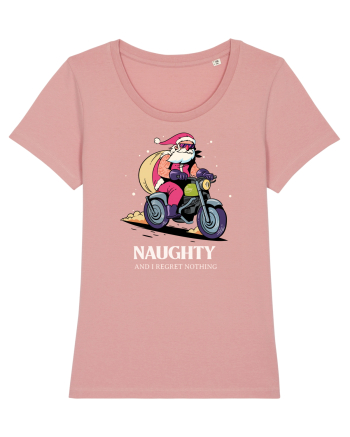 Naughty and I regret nothing - Biker Claus Canyon Pink