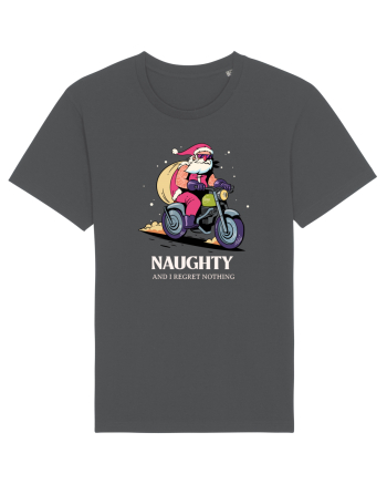 Naughty and I regret nothing - Biker Claus Anthracite