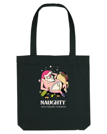 Naughty and I regret nothing - Hangover Claus Black