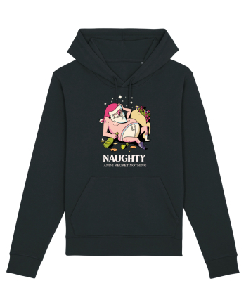 Naughty and I regret nothing - Hangover Claus Black