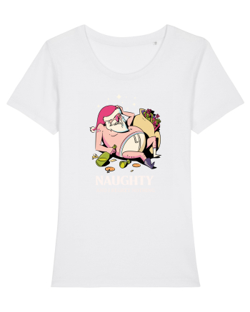 Naughty and I regret nothing - Hangover Claus White