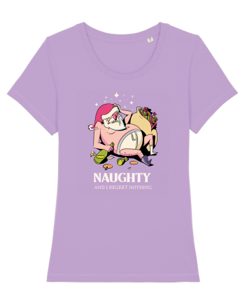 Naughty and I regret nothing - Hangover Claus Lavender Dawn