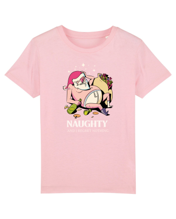 Naughty and I regret nothing - Hangover Claus Cotton Pink