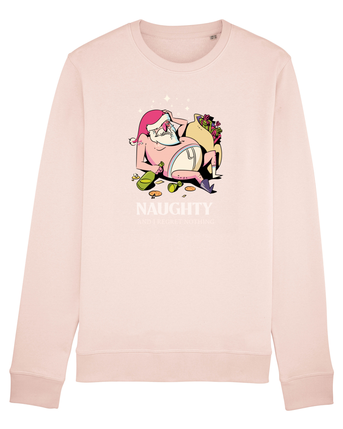 Bluză mânecă lungă Unisex Rise Candy Pink