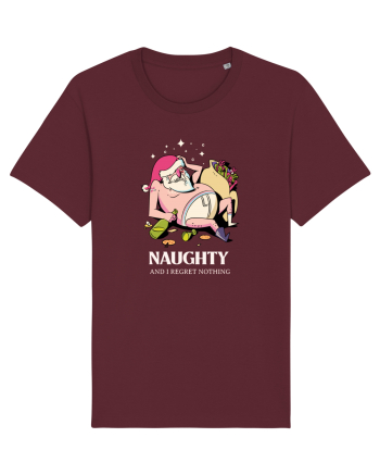 Naughty and I regret nothing - Hangover Claus Burgundy