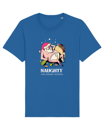 Naughty and I regret nothing - Hangover Claus Royal Blue