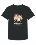 Naughty and I regret nothing - Hangover Claus Tricou mânecă scurtă guler larg Bărbat Skater
